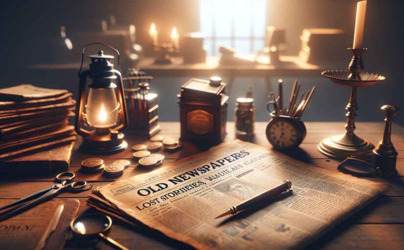 Stare gazety: zaginione opowieści, cenne wyceny i jak je odszukać dziś